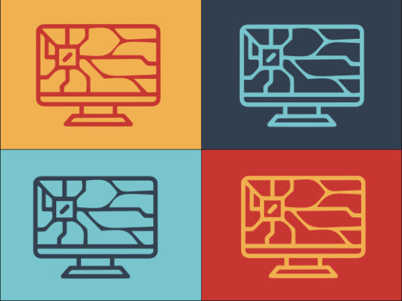 Broken Display Graphics and Logos Review