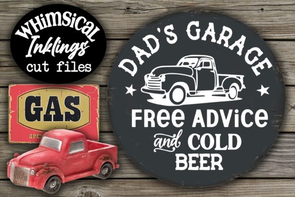 Dad s Garage Round Embroidery Review
