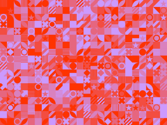 Display Abstract Pattern Graphics and Print Templates Review