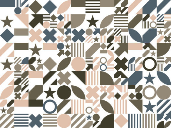 Display Abstract Wallpaper Graphics for Print Templates