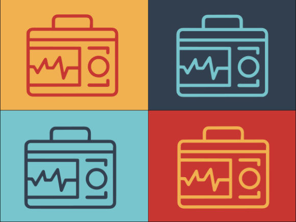 Display Defibrillator Graphics and Logos Review