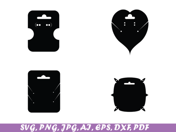 Earring Display Card: Essential Graphics for Crafts & Content