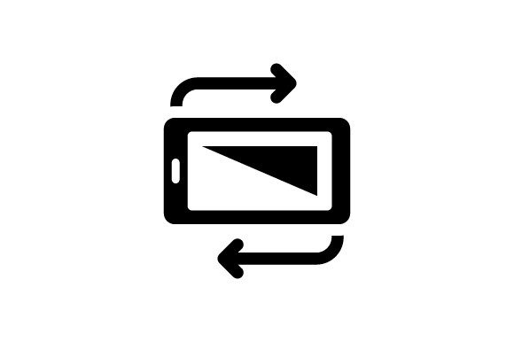 Horizontal Display Icon Graphics Review
