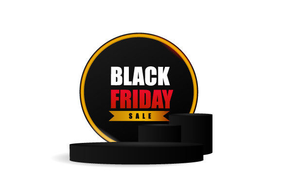 Square Black Friday Sale Podium Display Graphics Review