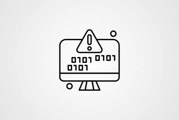 Vector Display Screen Linear Icon Design for Modern Graphics and Icons