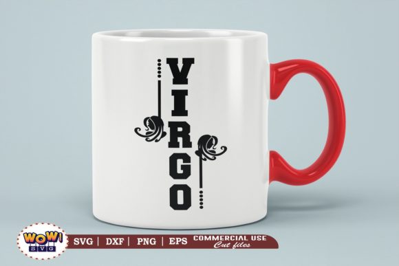 Virgo Svg, Zodiac Sign Svg, Zodiacs Sign Graphics and Illustrations